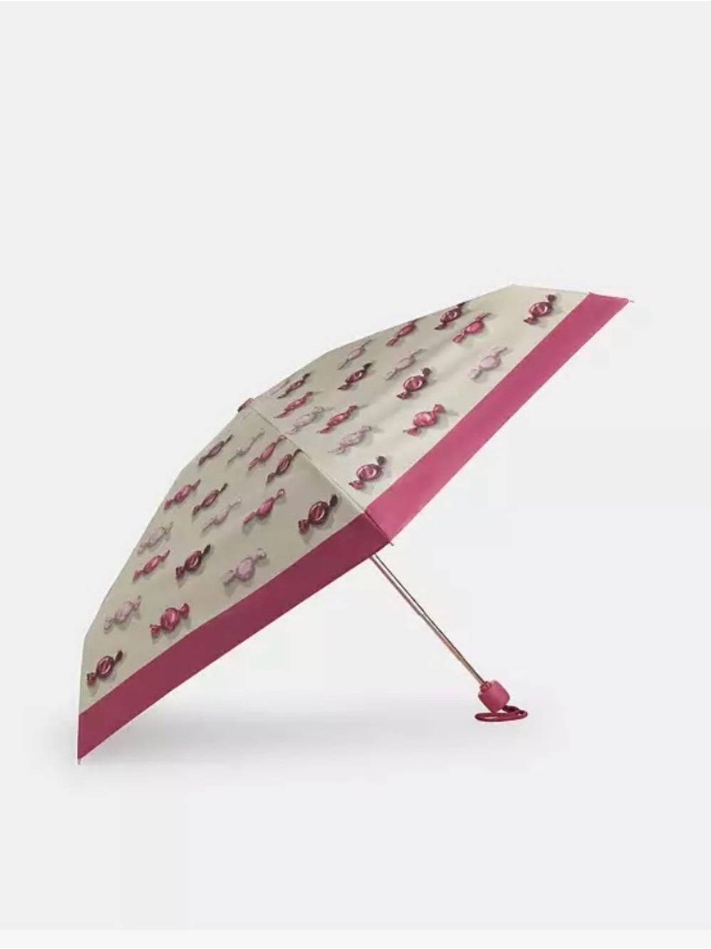 Coach Uv Protection Mini
Umbrella
With Candy Print